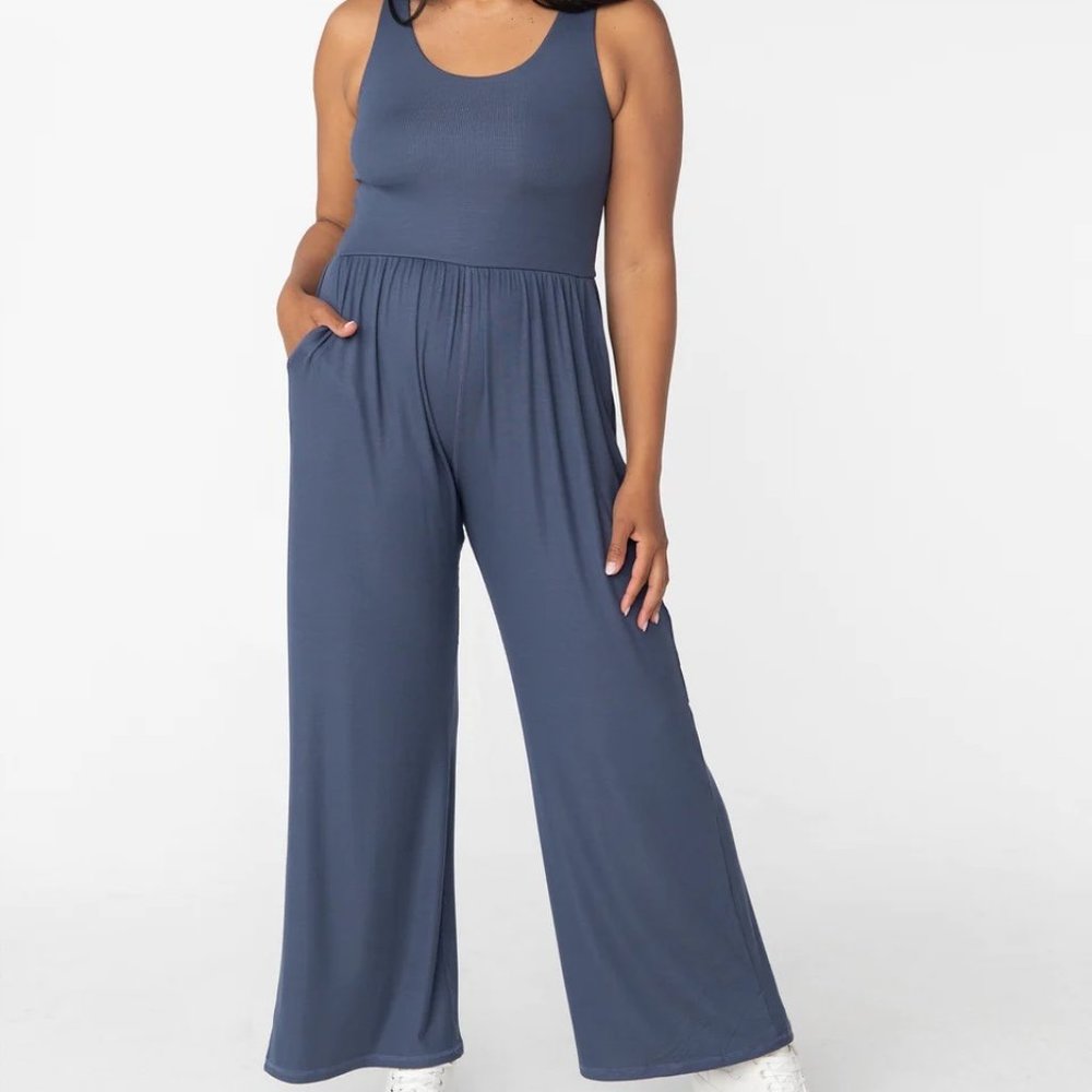 IMBODHI HANA JUMPSUIT 2.0 - INDIGO BLUE 2X